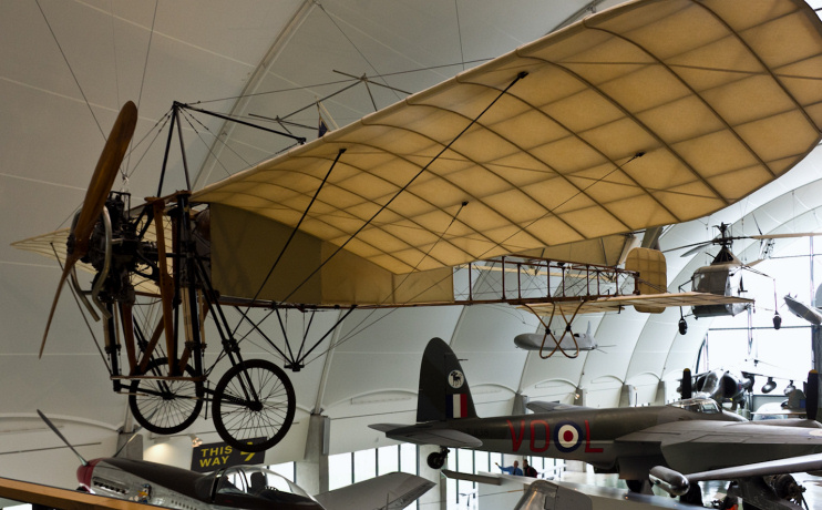 Blériot XI at the RAF Museum - Oren Rozen