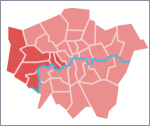 West London, as defined for the purposes of this page