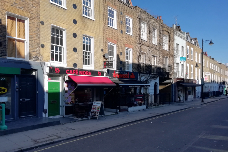 Hidden London: Drummond Street in sunshine