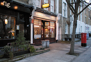 Barnsbury Stores and Fig restaurant, on Hemingford Road