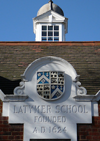 The Latymer School: founded 1624 – though not at this location