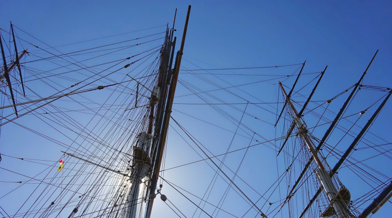 Hidden London: Cutty Sark rigging by Duncan at Flickr