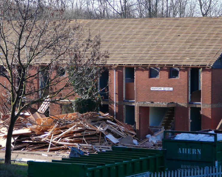 Hidden London: pre-Olympic demolition of houses in Temple Mills